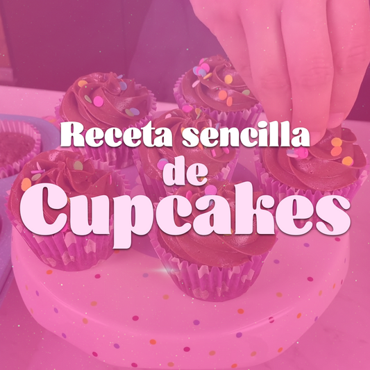 Receta sencilla de cupcakes 🧁